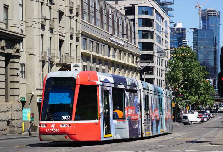 Yarra Trams Citadis 3036 La Trobe